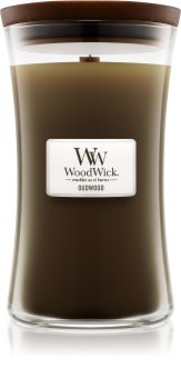 Woodwick Oudwood scented candle Wooden Wick