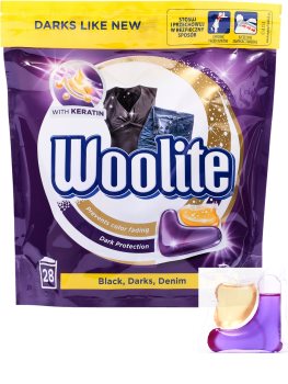 Woolite Darks, Denim & Black Dosettes de lessive