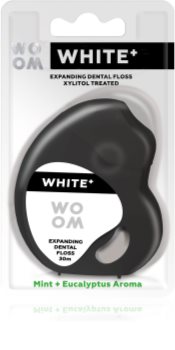 WOOM White+ Dental Floss κέρινο οδοντικό νήμα