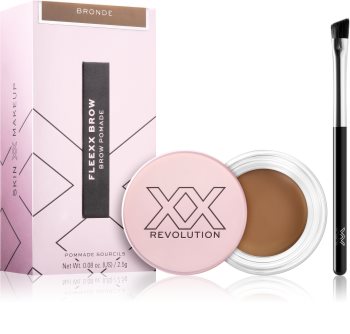 XX by Revolution FLEXX BROW Langanhaltendes Augenbrauen-Gel mit Pinselchen