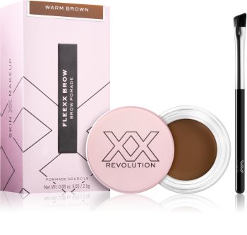 XX by Revolution FLEXX BROW Langanhaltendes Augenbrauen-Gel mit Pinselchen