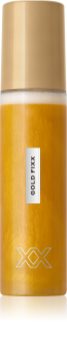 XX by Revolution METALIXX make-up fixáló spray aranytartalommal