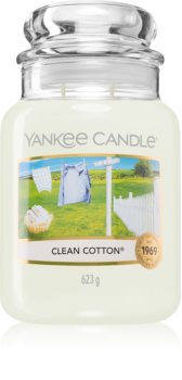 Yankee Candle Clean Cotton Duftkerze   Classic groß