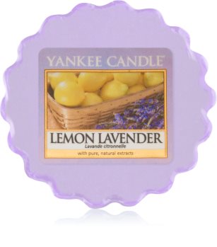 Yankee Candle Lemon Lavender cera para lámparas aromáticas