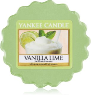 Yankee Candle Vanilla Lime cera para lámparas aromáticas