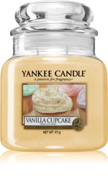 Yankee Candle Vanilla Cupcake aromatizēta svece Klasisks M izmērs