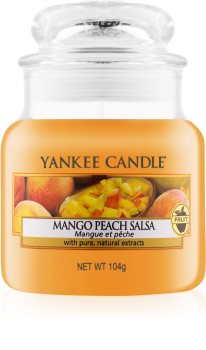 Yankee Candle Mango Peach Salsa vela perfumada 104 g Classic pequeña