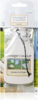 Yankee Candle Clean Cotton Duft-Etikett