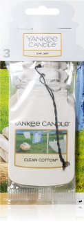 Yankee Candle Clean Cotton etichetă parfumată pentru ușă