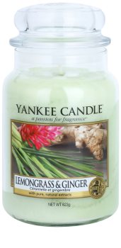 Yankee Candle Lemongrass & Ginger vela perfumada Classic grande