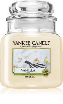 Yankee Candle Vanilla vonná sviečka Classic stredná