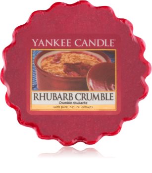 Yankee Candle Rhubarb Crumble cera derretida aromatizante