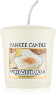 Yankee Candle Spiced White Cocoa votívna sviečka