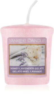 Yankee Candle Honey Lavender Gelato mala mirisna svijeća bez staklene posude