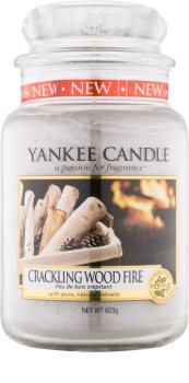 Yankee Candle Crackling Wood Fire scented candle Classic Large