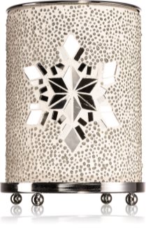 Yankee Candle Twinkling Snowflake lámpara aromática de cerámica