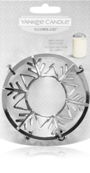 Yankee Candle Twinkling Snowflake nakładka ozdobna na dużą i średnią świecę zapachową Classic