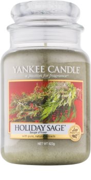 Yankee Candle Holiday Sage vonná svíčka 623 g Classic velká