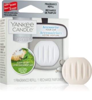 Yankee Candle Clean Cotton miris za auto zamjensko punjenje za vješanje
