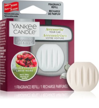 Yankee Candle Black Cherry vůně do auta náhradní náplň závěsná