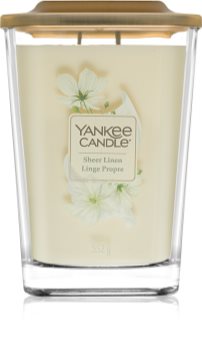 Yankee Candle Elevation Sheer Linen lumânare parfumată mare