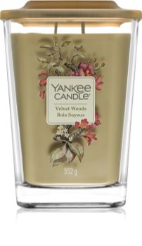 Yankee Candle Elevation Velvet Woods dišeča sveča velika