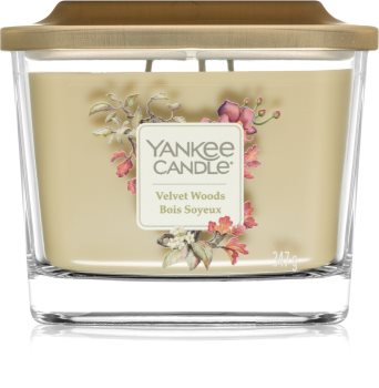 Yankee Candle Elevation Velvet Woods vonná svíčka střední