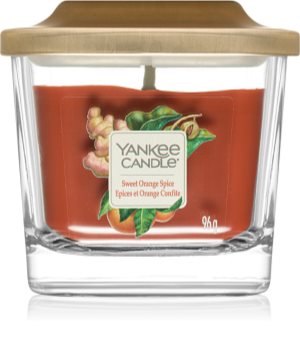 Yankee Candle Elevation Sweet Orange Spice scented candle mini
