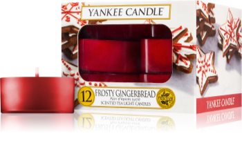 Yankee Candle Frosty Gingerbread čajna svijeća