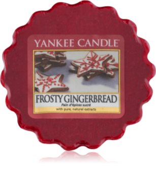 Yankee Candle Frosty Gingerbread κερί για αρωματική λάμπα