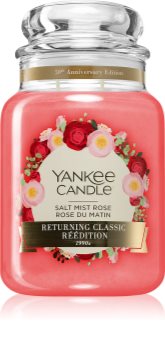 Yankee Candle Salt Mist Rose vonná svíčka Classic velká
