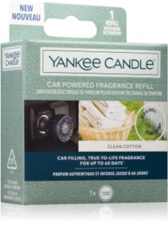 Yankee Candle Clean Cotton Auton ilmanraikastin Täyttöpakkaus