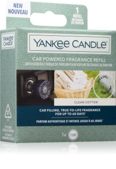 Yankee Candle Clean Cotton luftfrisker til bil Genopfyldning