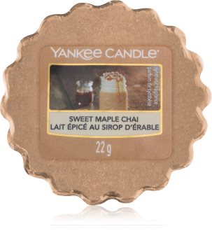 Yankee Candle Sweet Maple Chai tartelette en cire