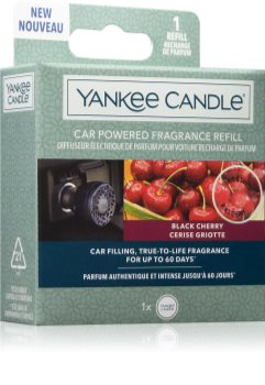 Yankee Candle Black Cherry désodorisant voiture recharge