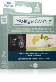 Yankee Candle Vanilla Lime luftfrisker til bil Genopfyldning