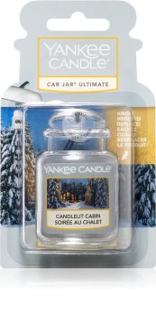 Yankee Candle Candlelit Cabin άρωμα για αυτοκίνητο κρεμαστή