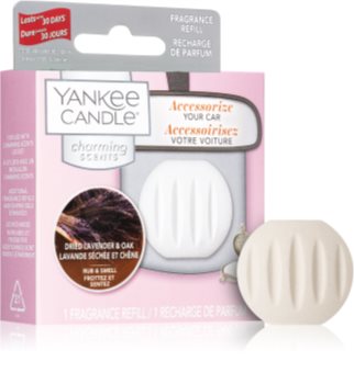 Yankee Candle Dried Lavender & Oak parfum pentru masina rezervă agățat