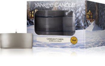 Yankee Candle Candlelit Cabin чаена свещ