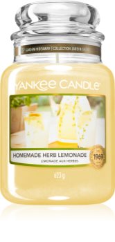 Yankee Candle Homemade Herb Lemonade dišeča sveča Classic velika