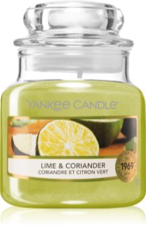 Yankee Candle Lime & Coriander vonná sviečka