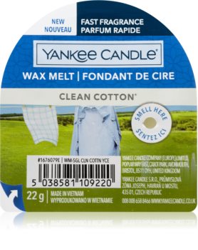 Yankee Candle Clean Cotton віск для аромалампи I.