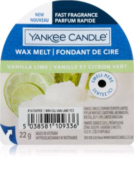 Yankee Candle Vanilla Lime wax melt I.