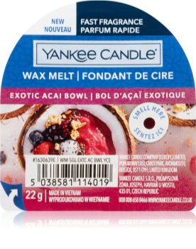 Yankee Candle Exotic Acai Bowl duftwachs für aromalampe