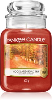 Yankee Candle Woodland Road Trip illatos gyertya