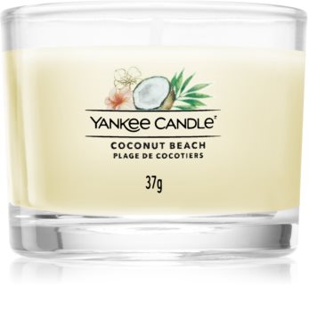 Yankee Candle Coconut Beach bougie votive glass