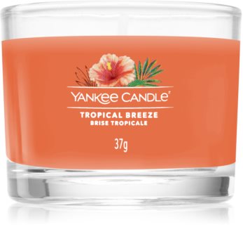 Yankee Candle Tropical Breeze vela votiva glass