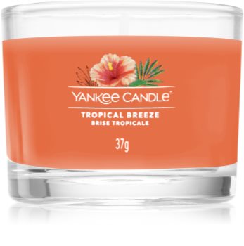 Yankee Candle Tropical Breeze viaszos gyertya glass