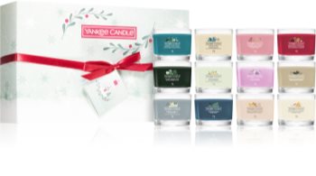 Yankee Candle Snow Globe Wonderland 12 Mini Votives Candles vianočná darčeková sada II.