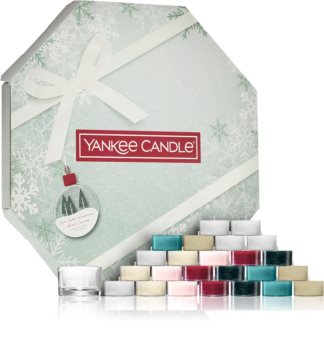 Yankee Candle Snow Globe Wonderland 24 Tea Lighst & Tea Light Holder Joulukalenteri